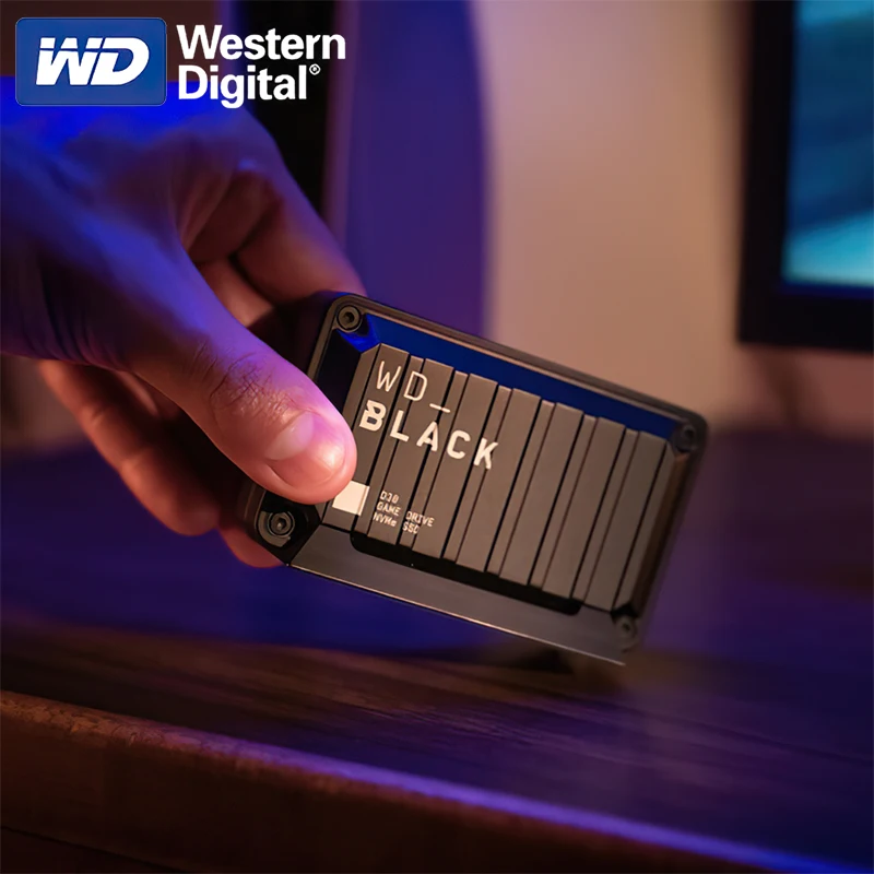 Western Digital-WD_BLACK D30 1 ׶Ʈ 2 ׶Ʈ NVMe SSD  ϵ ̺, ޴  ָ Ʈ ̺, PS4, PS5, xbox ȣȯ 