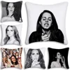 L-Lana Del Rey Pillow Covers Cartoon Sofa Decorative Home Double-sided Printing Short Plush Cute Cushion Cover 1