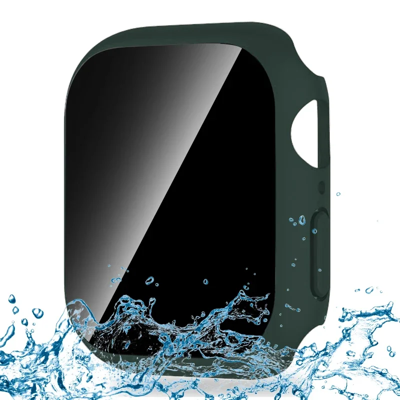 Waterproof Privacy iWatch Bumper with Anti-Peep Screen Protector Cover