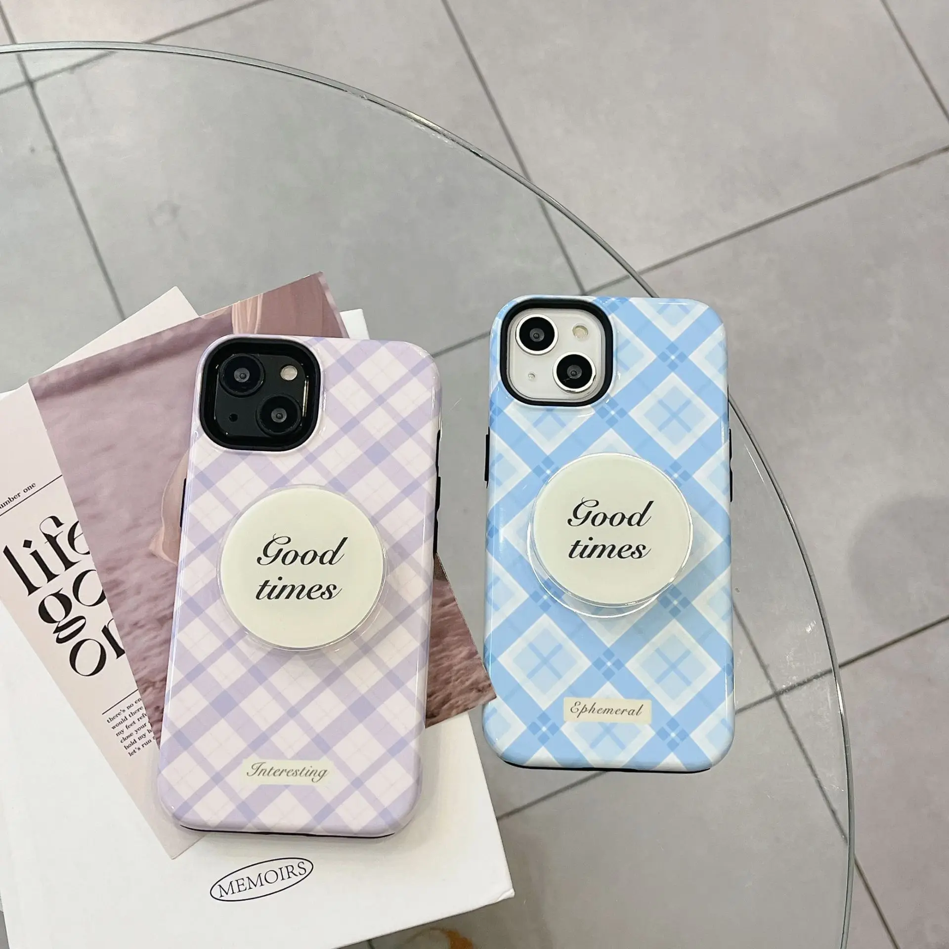 

Filing Shell Grid+Letter Holder Phone Case For iphone 14 13 12 11 Pro Max X XR XSMAX 7 8 Plus SE TPU Case Cover new products