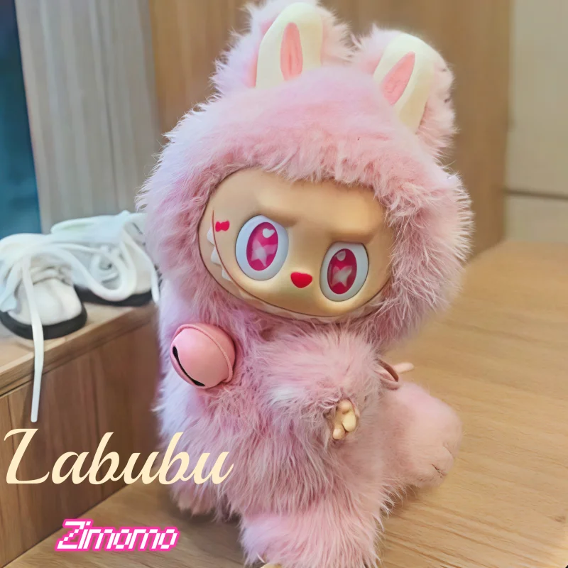 ラブブ　LUCK PINK PURPLE NEW BIG INTO ENERGY LABUBU LUCK POPMART VIRAL