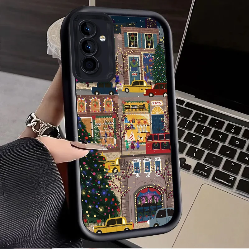 Festive Christmas Tree Phone Case - Sleek Holiday-Themed Protective Cover