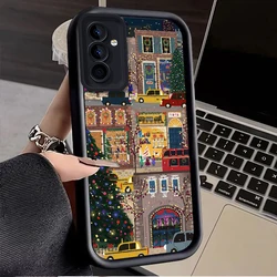 Festive Christmas Tree Phone Case - Sleek Holiday - Themed Protective Cover - Galaxy A24 4G (1)