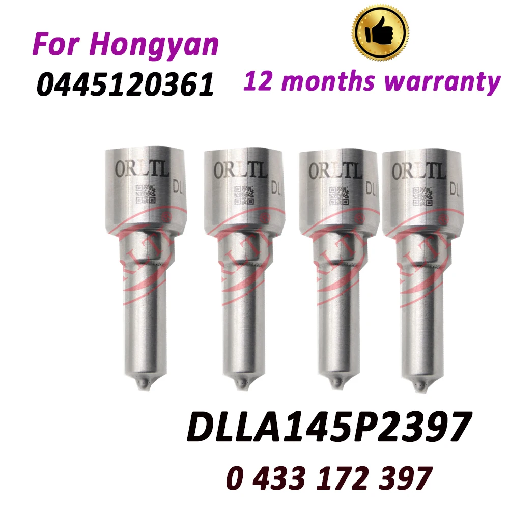 0445120361 Car Hongyan Auto DLLA145P2397 Diesel Engine Injector Nozzle