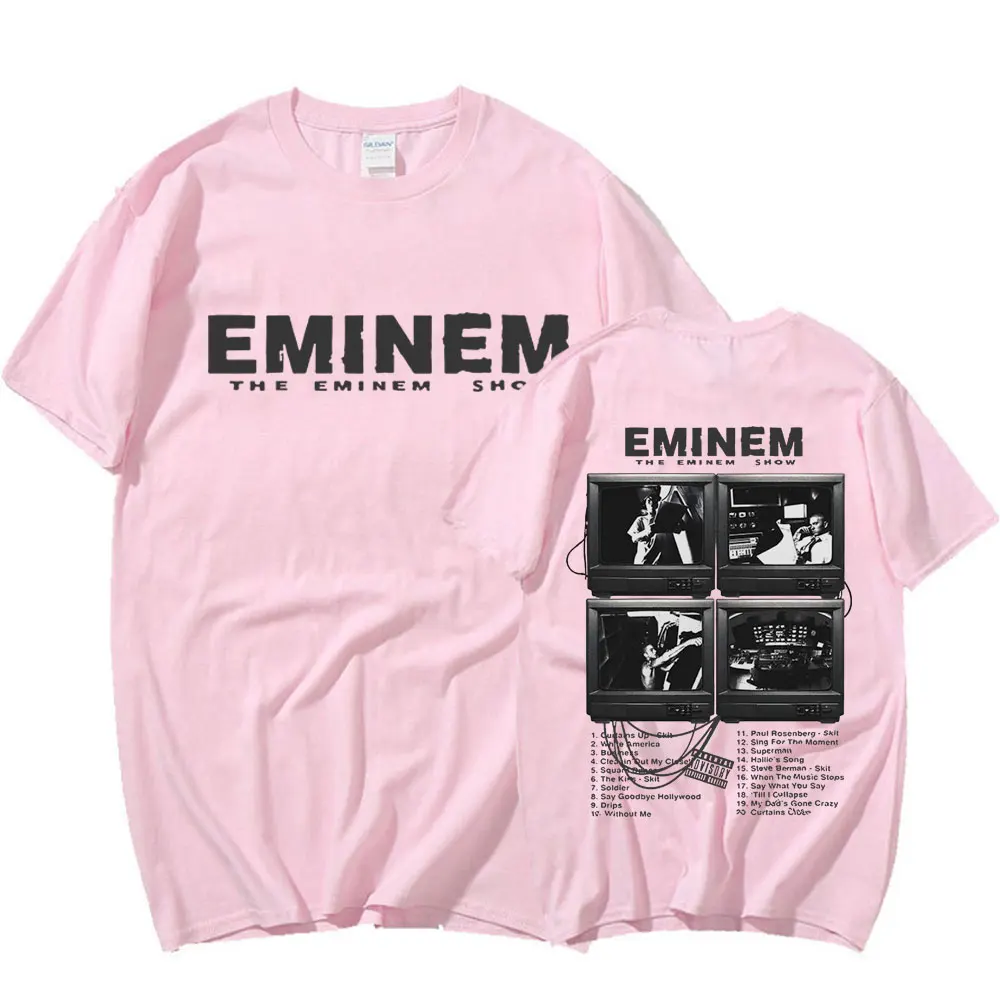 EMINEM グレイテストヒッツ Tシャツ XL 女性と男性のためのラッパーeminemミュージックアルバムTシャツ