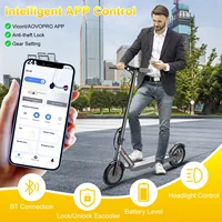 Trottinette électrique LADPED BP60XB/E1PRO à double frein avec siège, sac de rangement, moteur 350W, 31KM/H sur application, pneus 36V 8,5 pouces, pour adultes 4