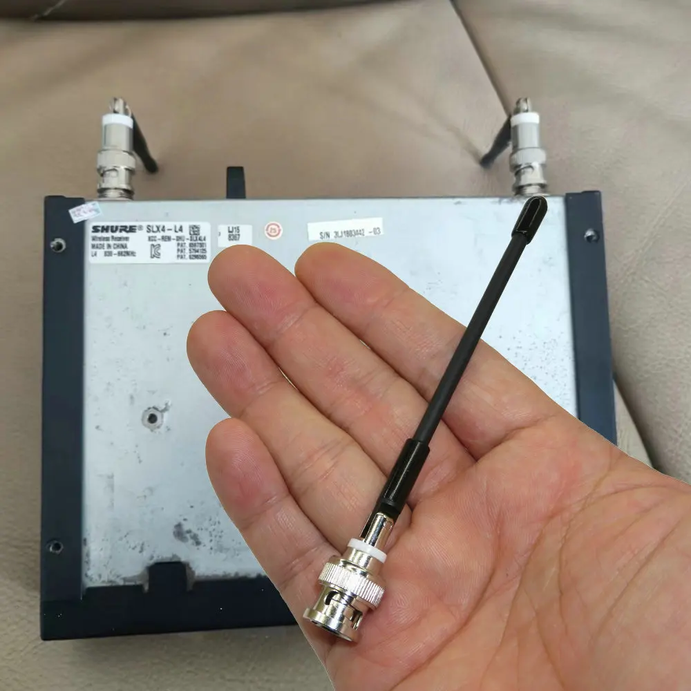 1/2/4/10 PCS BNC UHF Microphone Antenna for PGX24 SLX24 Series Wireless Mic Frequency 450-700MHz