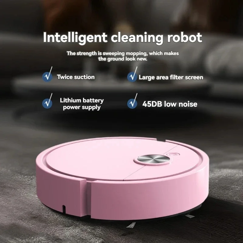 4000 Pa 3 in 1 Smart Sweeping Robot Vacuum Cleaner Strong Suction Easy to Use Suitable for Hard Floors Pet Hair Carpets 3