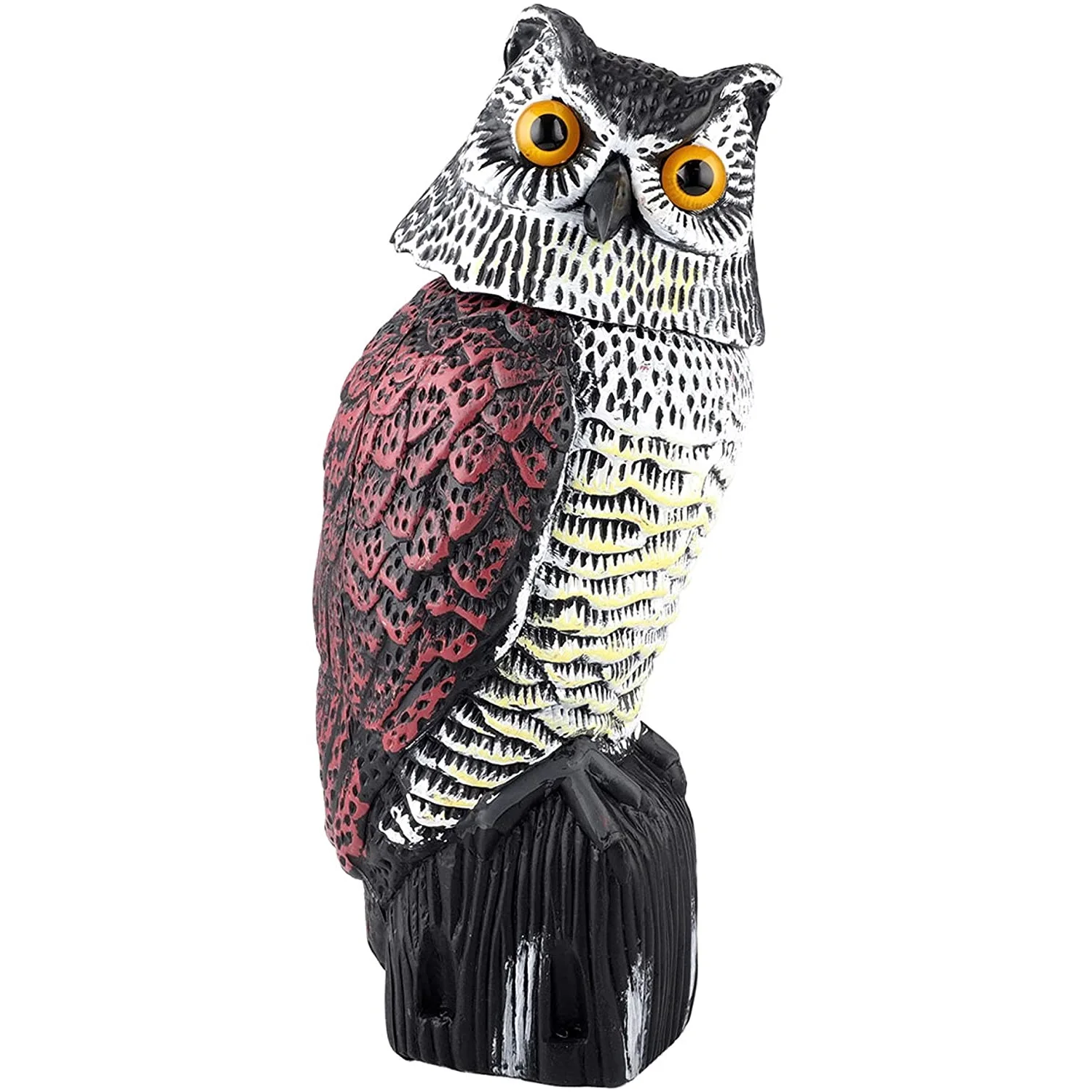 Juego De 3 Espantapájaros Sentados Con Balas De Heno Gardenised – Decoración Otoñal Para Interior Y Exterior, 33 Cm