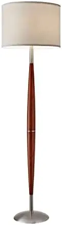 

Hudson Floor Lamp, 61 in., 150 W Incandescent/equiv. CFL, Maple Eucalyptus Wood, 1 Floor Lamp Gold crystal floor lamp Rgb corner