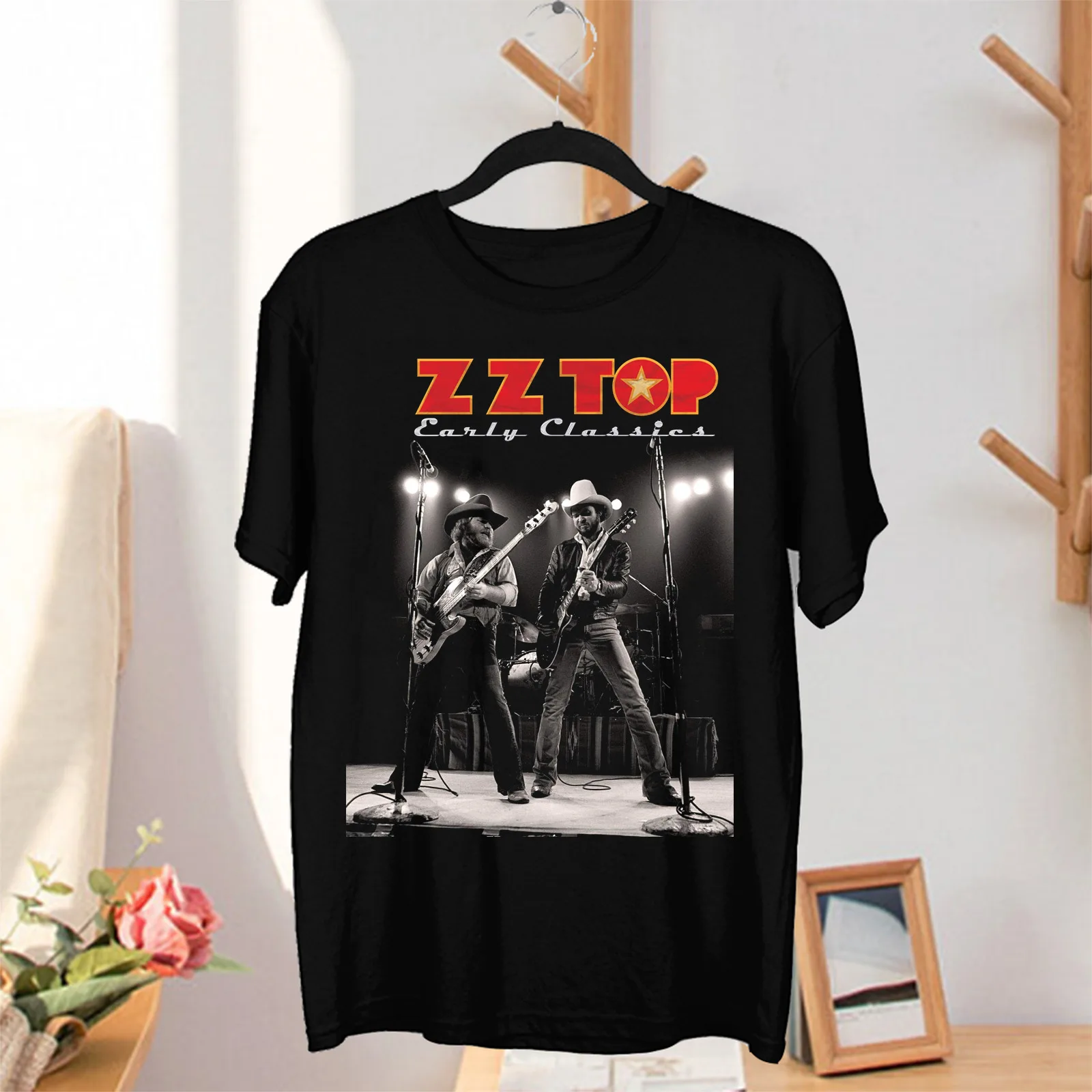

Футболка ZZ Top ранняя классика, Мужская футболка, Женский размер, хлопок CG113