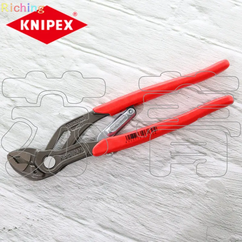 KNIPEX KNIPEX 85 01 250 SmartGrip® Water Pump Pliers with automatic  adjustment with non-slip plastic coating grey atramentized 2