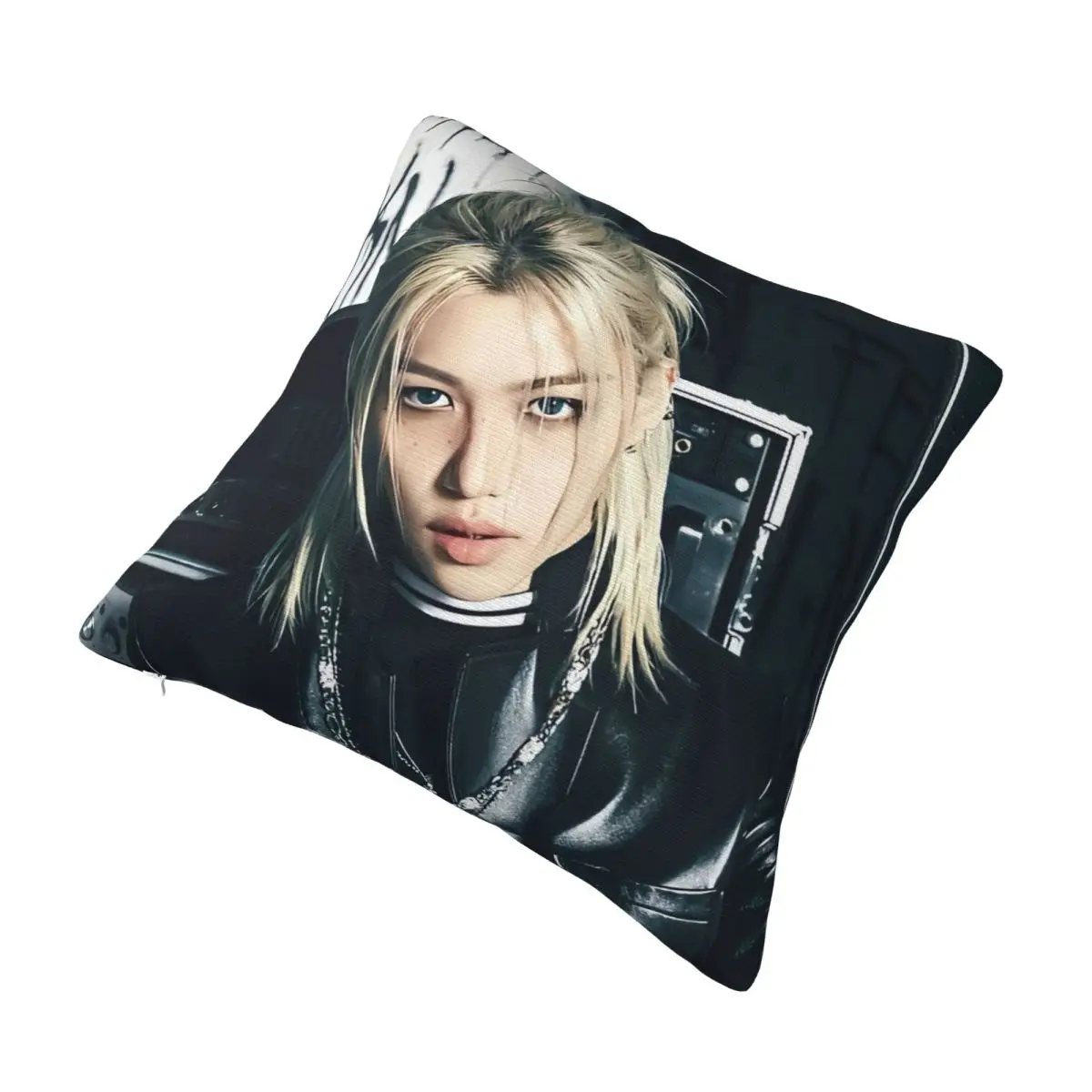 Kpop Felix Pattern Decorative Pillow Cover - Fun Cushion Case