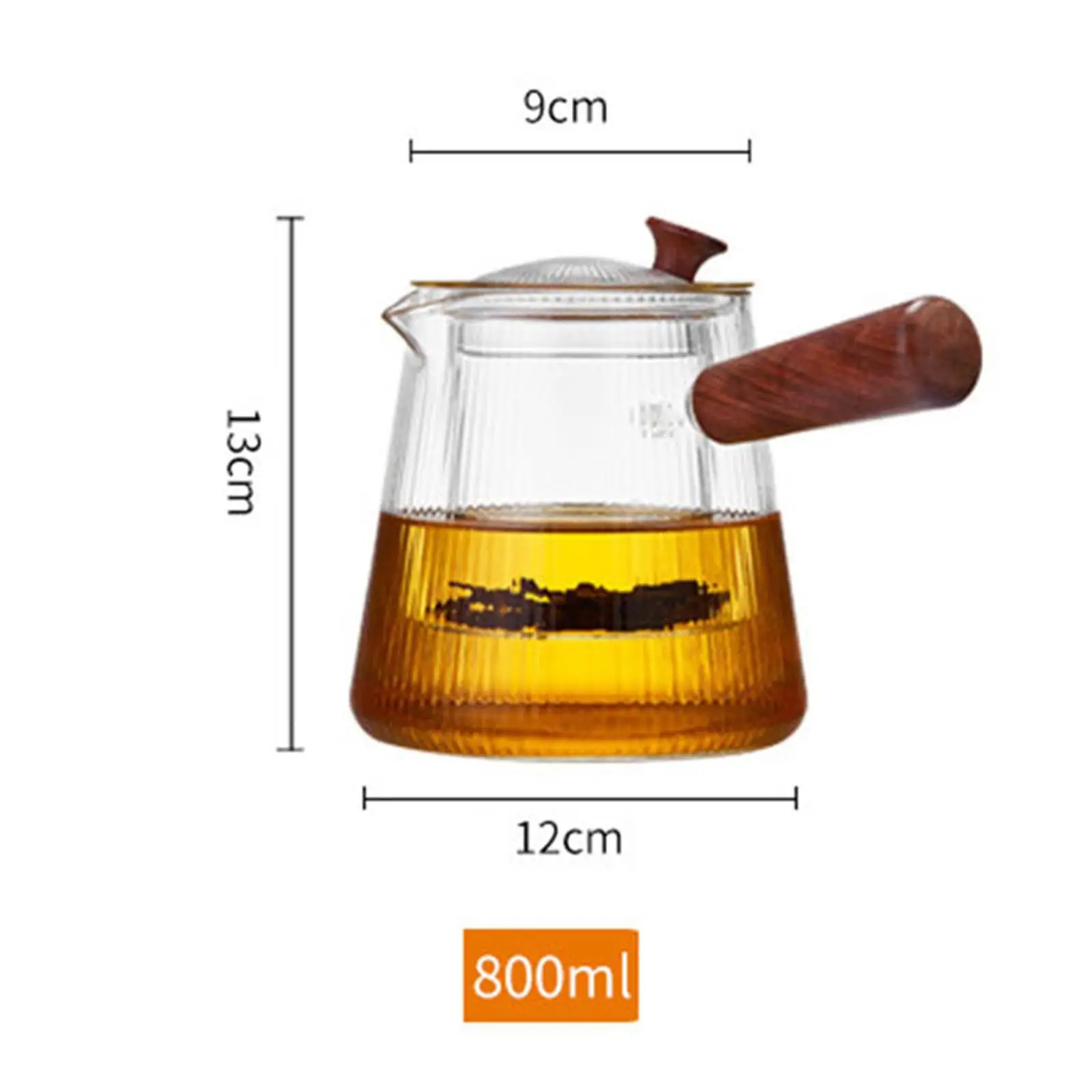 Elegant Glass Teapot Infuser Set - Modern Tea Brewer for Home And Outdoors Elegant Glass Teapot Infuser Set - Modern Tea Brewer for Home And Outdoors