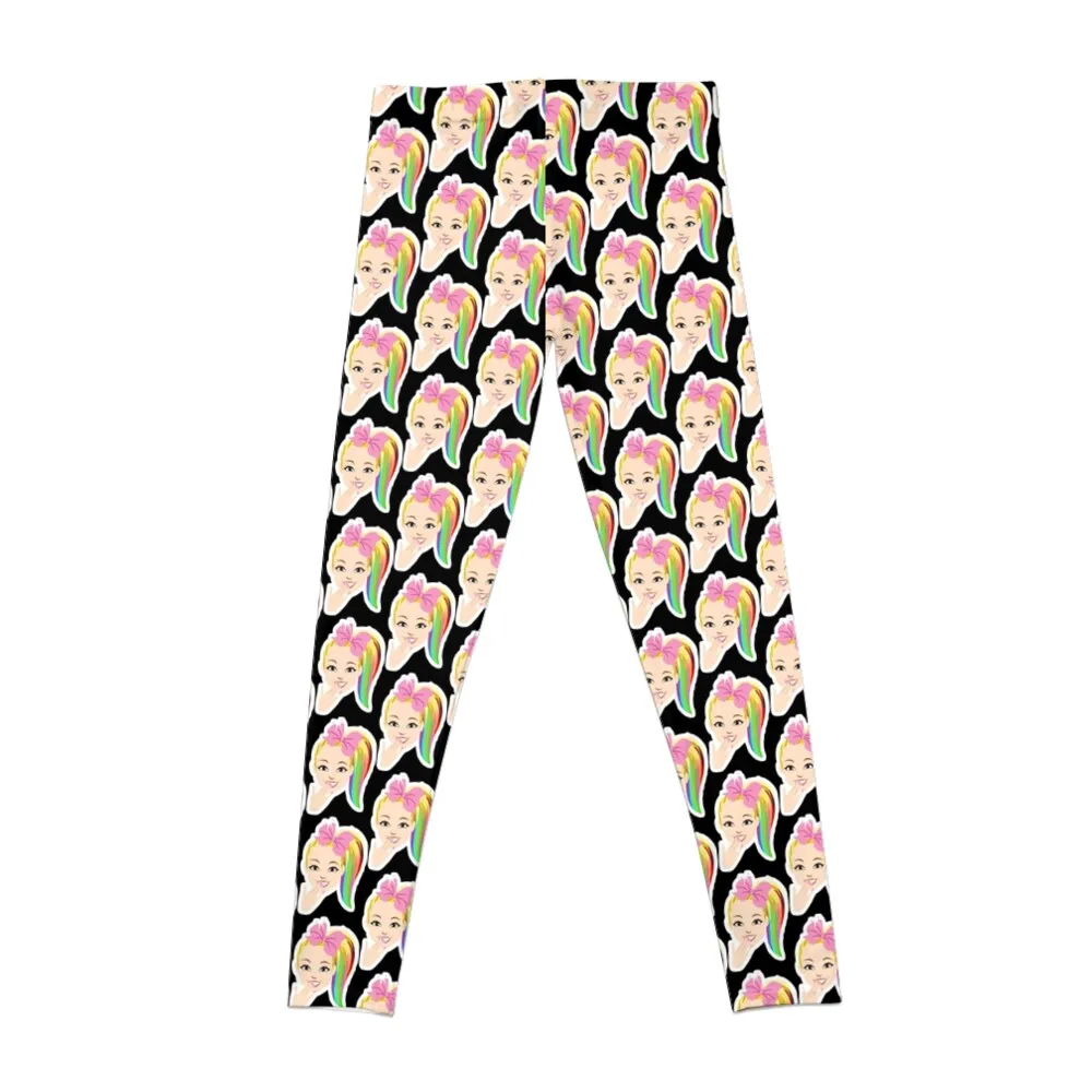 jojo siwa art drawing Leggings Sports female sporty leggings woman leggings Women gym leggings for physical
