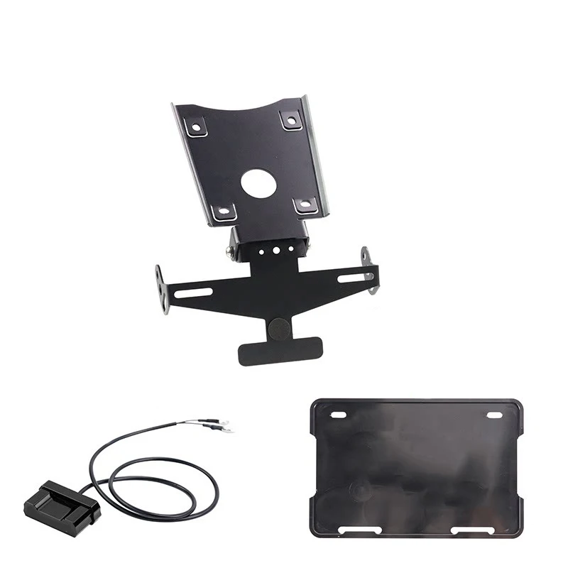 QJMOTOR SRK550RS SRK550 RS SRK 550RR SRK550RR 오토바이 번호판 홀더 브래킷 리어 테일 티디 펜더 제거 키트