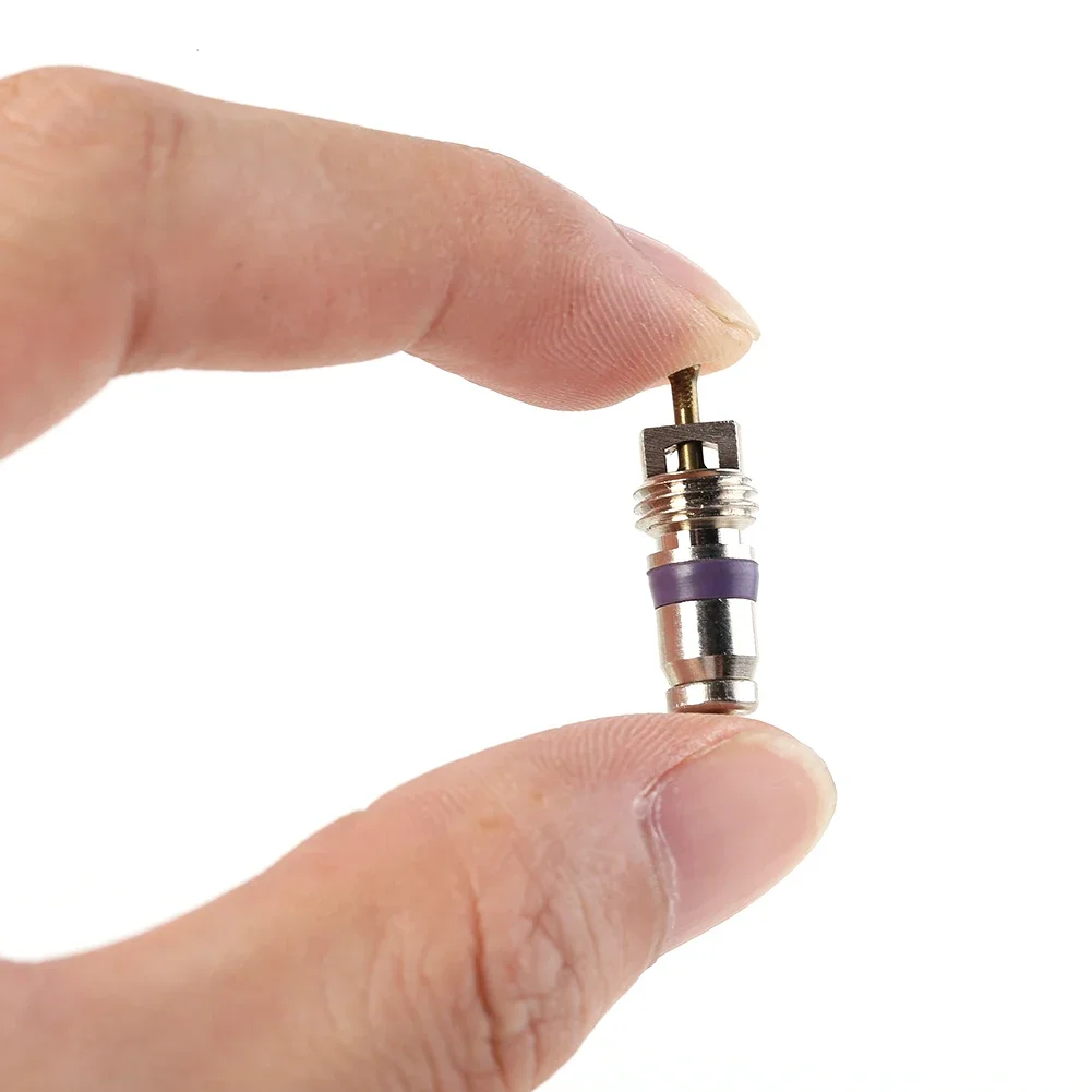 Automobile Exterior Repair Components 10pcs/lot Universal Copper Valve Cores for R134a Car A/C Air Conditioning Valves