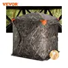 VEVOR Hunting Blind, 270° See Through Ground Blind, 2-3 Person Pop Up Deer Blind for Hunting with Carrying Bag, Portable Tent 1