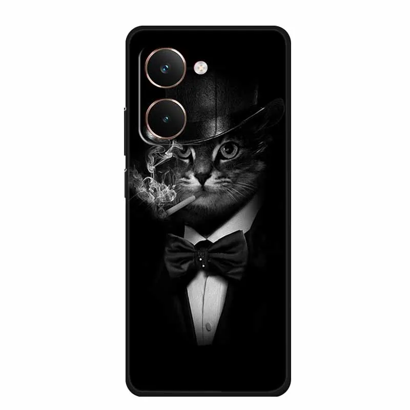 Sleek Black TPU Bumper Silicone Back Cover