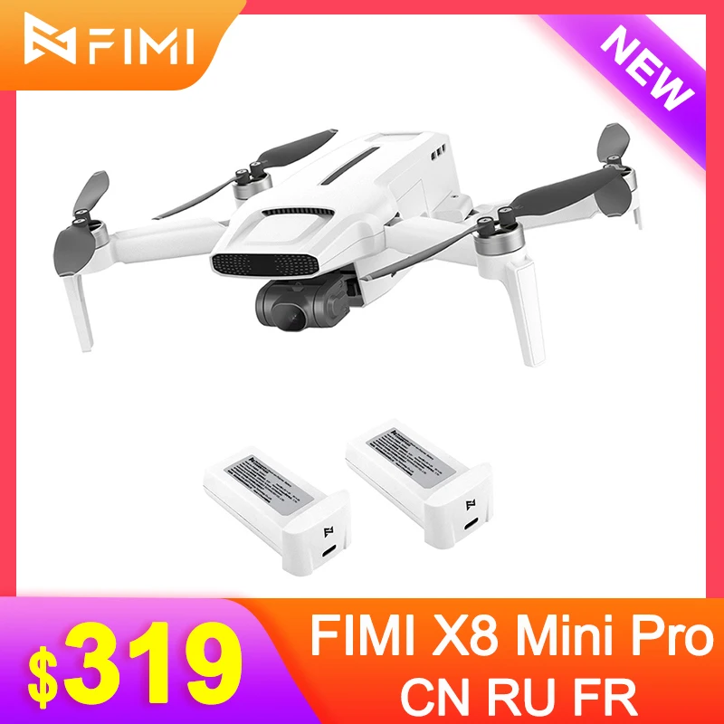 FIMI x8 миниатюрный 3-осевой механический карданный Дрон с 4k HD-камерой г-класс
