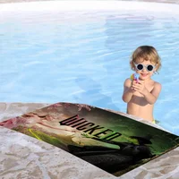 2024 Musical Movie Wicked Cartoon Beach Towel Cute Kawaii Room Decor Bath Girls Children Hand Towels For Bathroom Shower 2