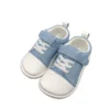 Tipsietoes New 2025 Genuine Leather Shoe For Girls And Boys Kids Barefoot Sneaker Light Weight Minimalist Elastic Double Strape 4