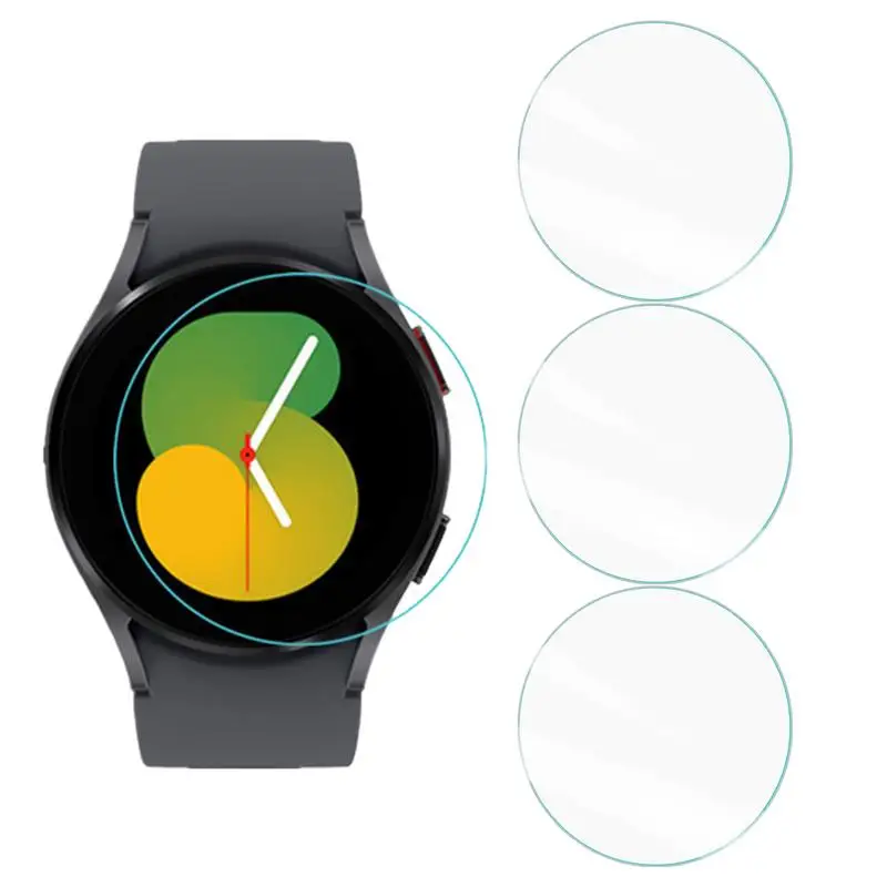 

High Definition Watch Tempered Glass Case ForSamsung ForGalaxy Watch 5 Pro Watch 5 44mm Hard Tempered Glass Protector Film