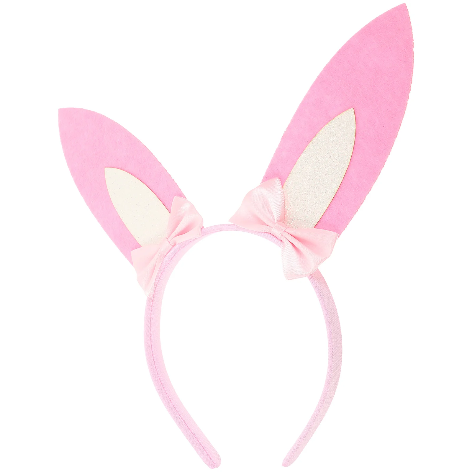 

Rabbit Ears Headdress Bunny Accessories Costume Band Top Hat Easter Headband Plastic Party Headbands for Adults Tiara