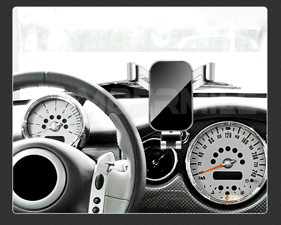 AMBERMILE Cell Phone Holder For Mini Cooper R50 R52 R53 Car Mobile ...