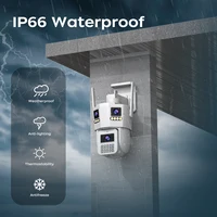 JOOAN 15MP HD trois lentilles trois écran WiFi caméra IP caméra de sécurité extérieure Ai détection humaine CCTV caméra de Surveillance vidéo 6