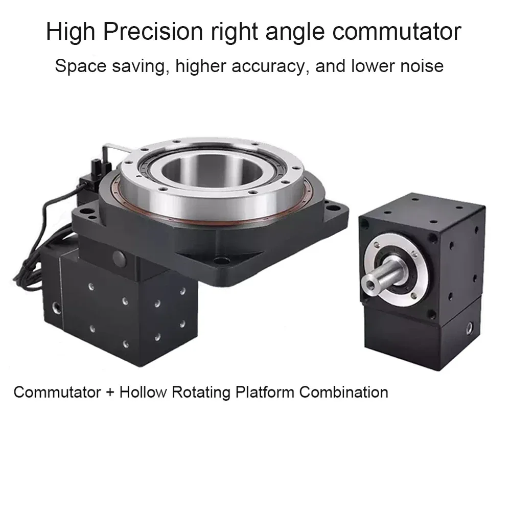90도 직각 커뮤터 스티어링 기어 5mm/8mm 입력 기어박스 (네마 17 스테퍼 모터용) 40mm 서보 크로스형 감속기