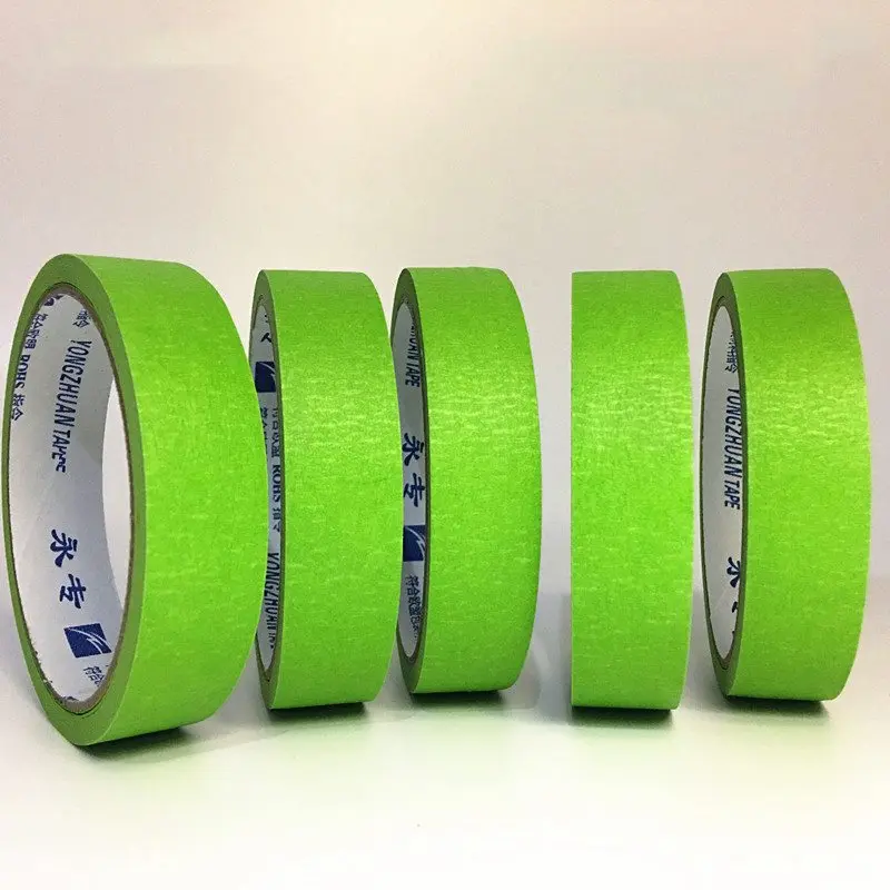 Green 15Yards Watercolor Masking Tape Adhesive Painting Paper Art Tools For Gouache Painting Drawing Art Supplies
