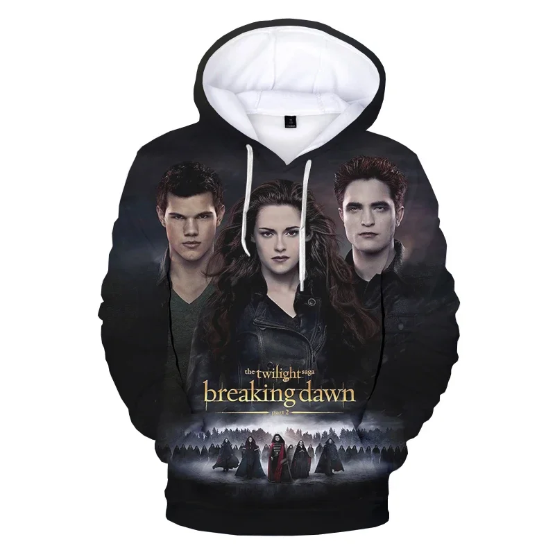 

New The Twilight Saga 3D Print Hoodie Sweatshirts Men Women Fashion Autumn Winter Pullover Harajuku Streetwear Plus Size Tops