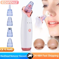 USB Rechargeable Blackhead Remover Vacuum Suction Pore Cleaner Extractor Acne Comedone Whitehead Pimple Removal Spot Cleaner 1