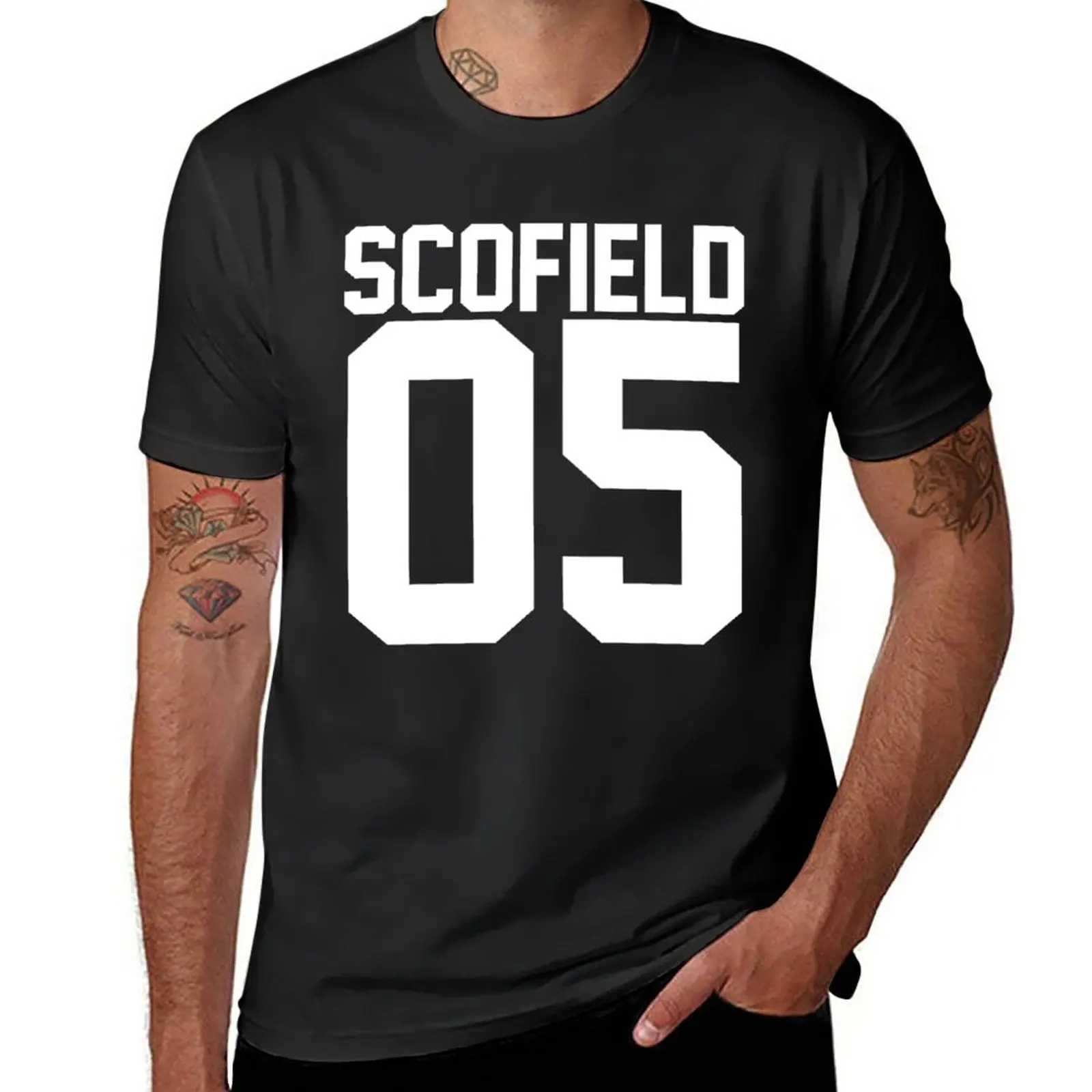 

Michael Scofield 05 T-Shirt Aesthetic clothing vintage funnys Men's clothing