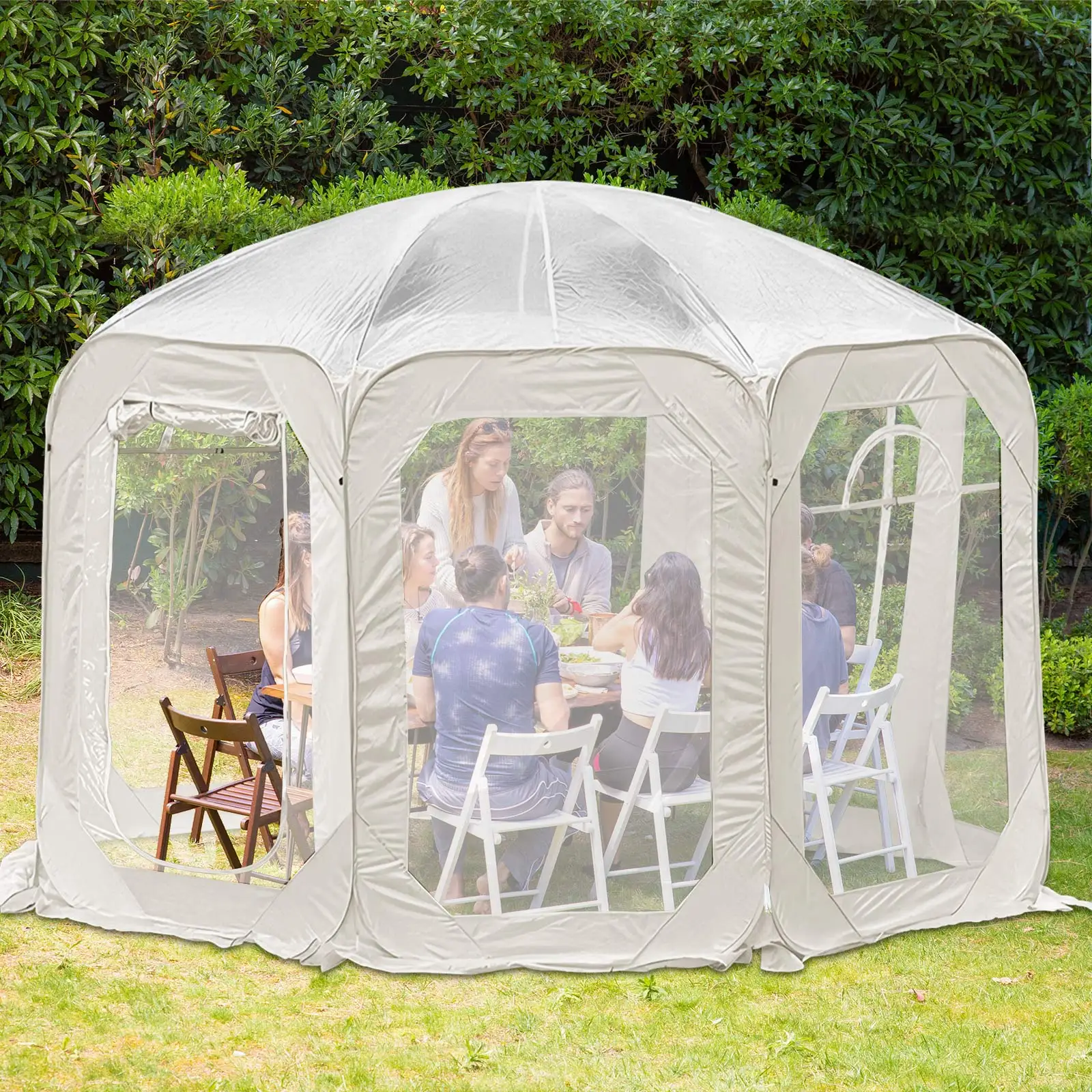 Tente Gonflable ExtéRieure De Bulle, Tente Transparente Camping Bulle