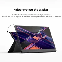 14-inch 1920*1080 Portable Monitor 400cd / m² 60HZ 16: 9 For Laptop XBox PS4 / 5 Switch  Cell  Phone  Computer Extension Office - Image 3