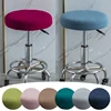 Seat Chair Slipcover Thickened Round Chair Cover Bar Stool Cover Elastic Stretchable Soft Stool Cover Washable Stool Cushion 1