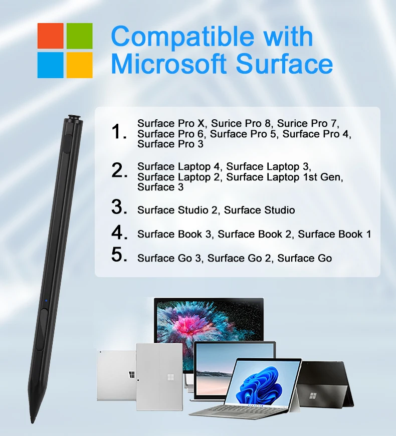 icrosoft Surface Pro ׳ƽ  4 5 6 7 8 9 X Surface Go 1 2 3 Book 3 Ʈ Ʃ Ʈ   չٴ ġ ź  HP Surface Pen Ʈ