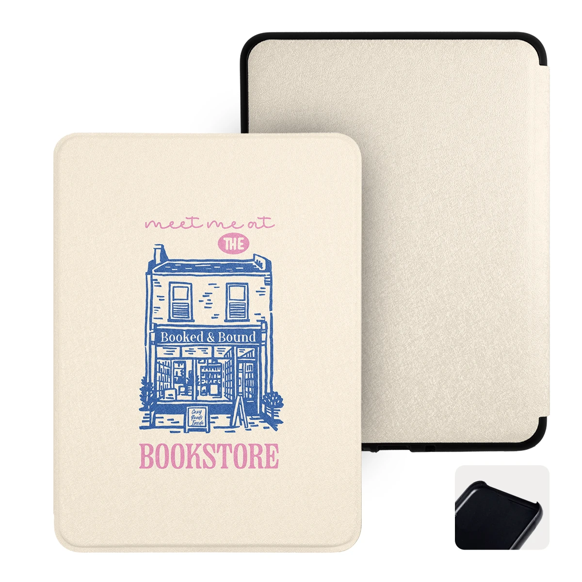 Murmole Magnetic Auto Sleep Hard Case Cover with Hand-drawn Art Style