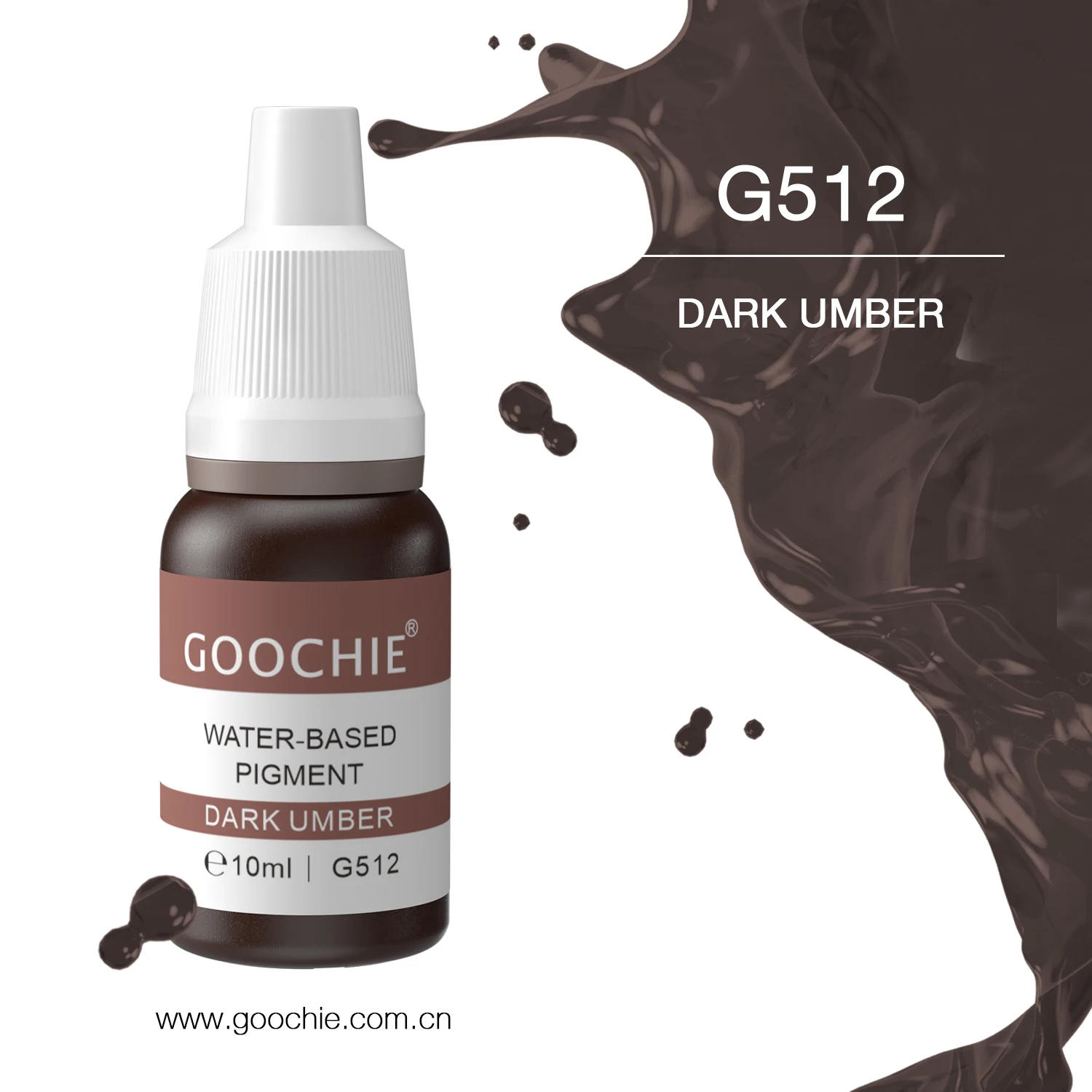 New Goochie PMU Machine Liquid Pigment Eyebrow Lip Eyeliner Permanent Makeup Inks
