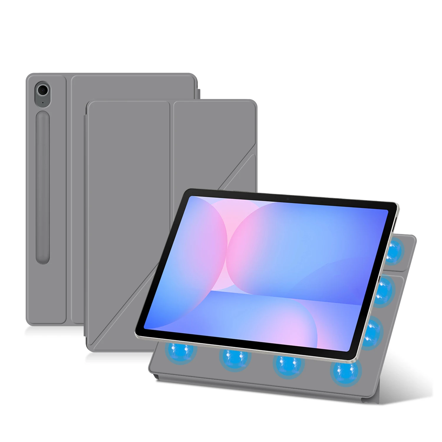 Premium Magnetic Smart Tablet Cover with Stand, 10.9-Inch Sleeve
