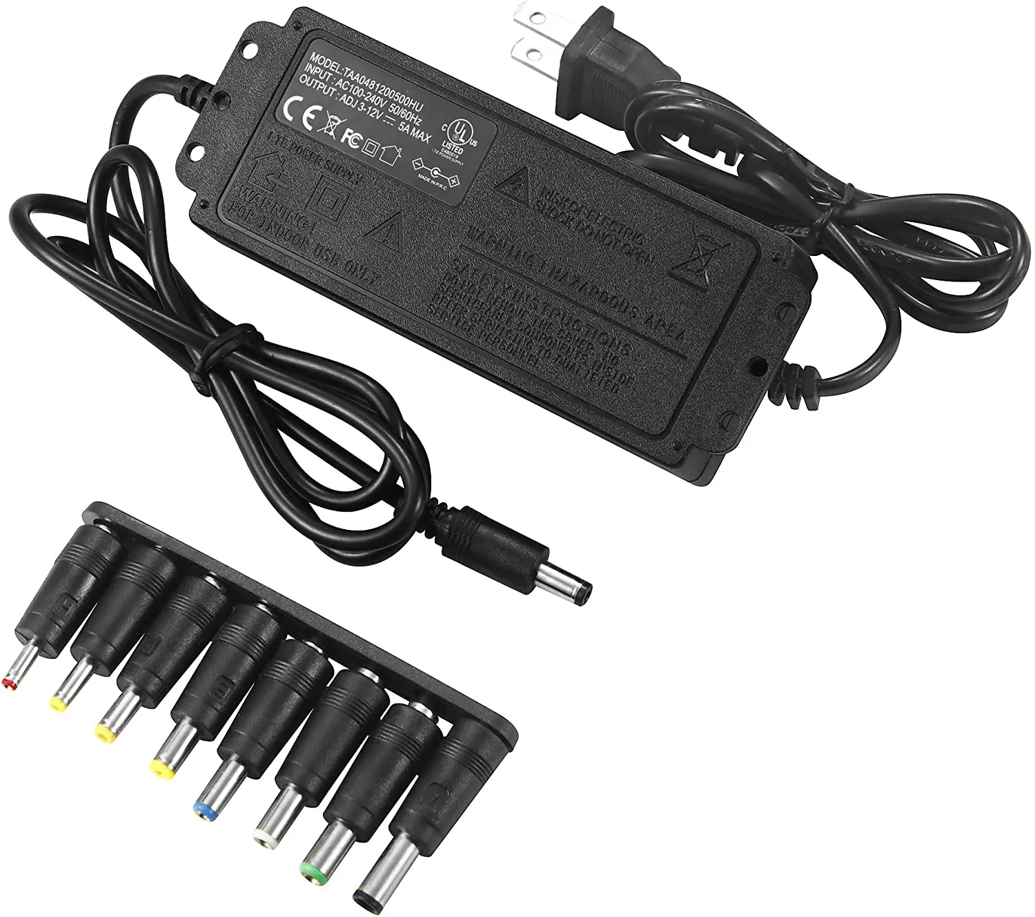   Aupply DC 3-12V 3-24V 9-24V 3A  , LED     EU/US ÷