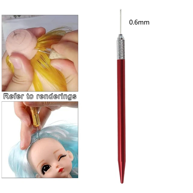 Doll Hair Rerooting Tool For Doll Hair Diy Supplies Beginners With