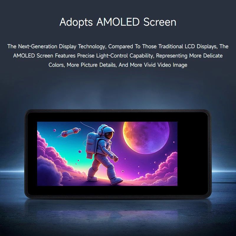 ESP32-S3 �Ƶ��̳� ESP32 LVGL�� AMOLED ��ũ�� ���� ����, 1.91 ��ġ, 32 ��Ʈ LX7 ��� �ھ� �������� �� BLE 5, 240 �� 536 ���÷���