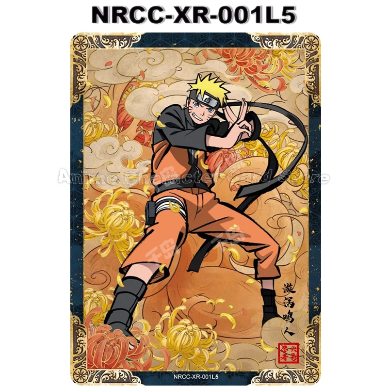 KAYOU Naruto Card Special N Version XR Anime Uzumaki Hatake Kakashi Tsunade Uchiha Sasuk Hyuga Hinata Figure Collection Cards