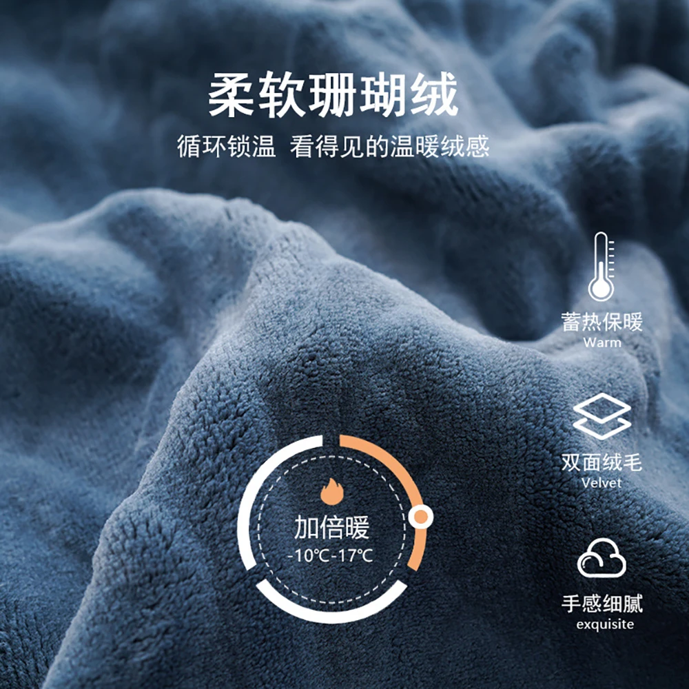 Double-side Coral Fleece Pajama Pants Men Winter Thicken Flannel PJ Pants Big Size 4XL Pijama Soft Solid Warm Plush Sleepwear