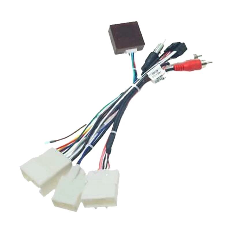 

Car 16PIN Power Cord Adapter Audio Power Wiring Harness Canbus Box for Toyota Tundra/Sequoia/Lexus 330/350 2008-2015