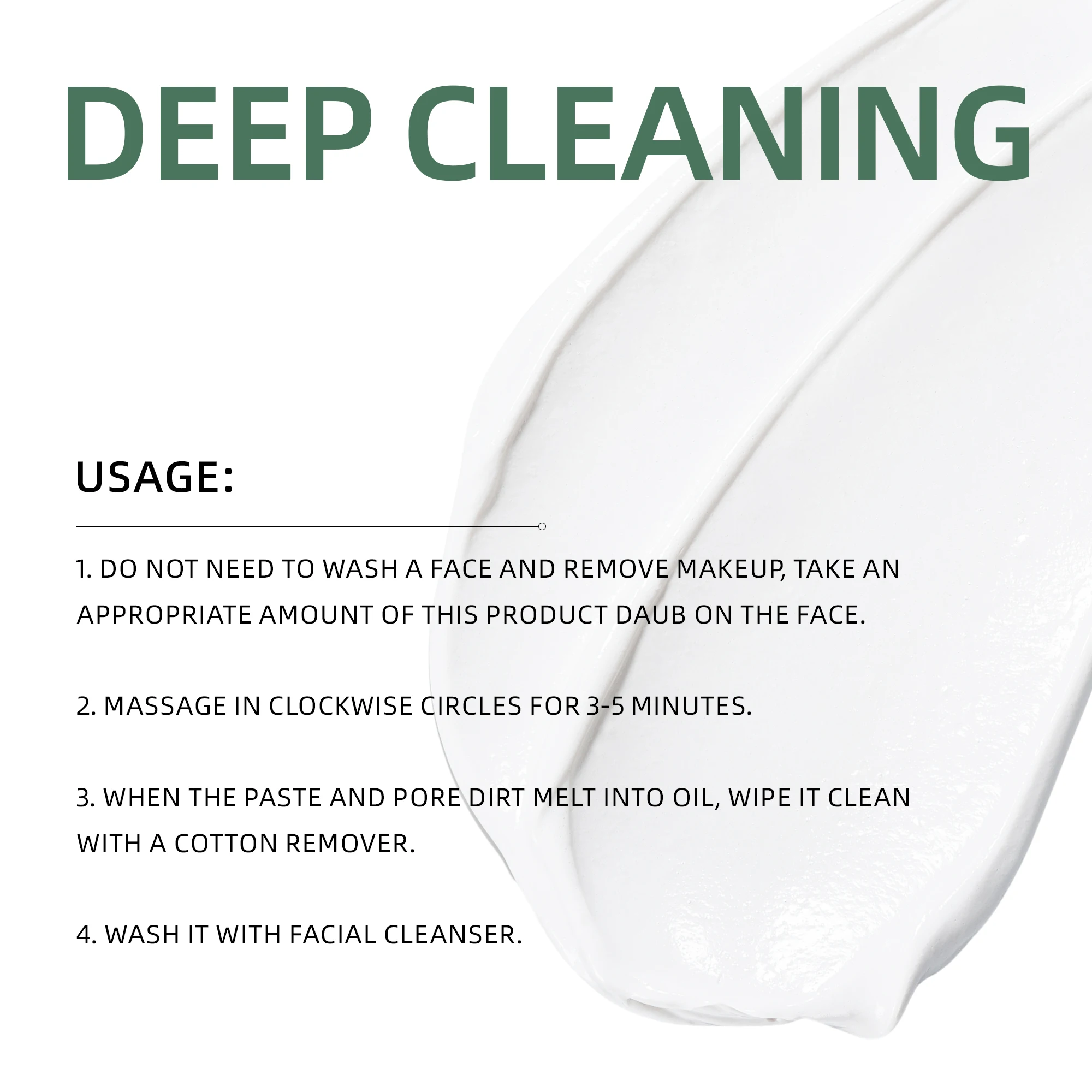 Séfralls Snow Grass Cleaning and Massage Cream 100g/3.52oz  Long-lasting hydration. 4