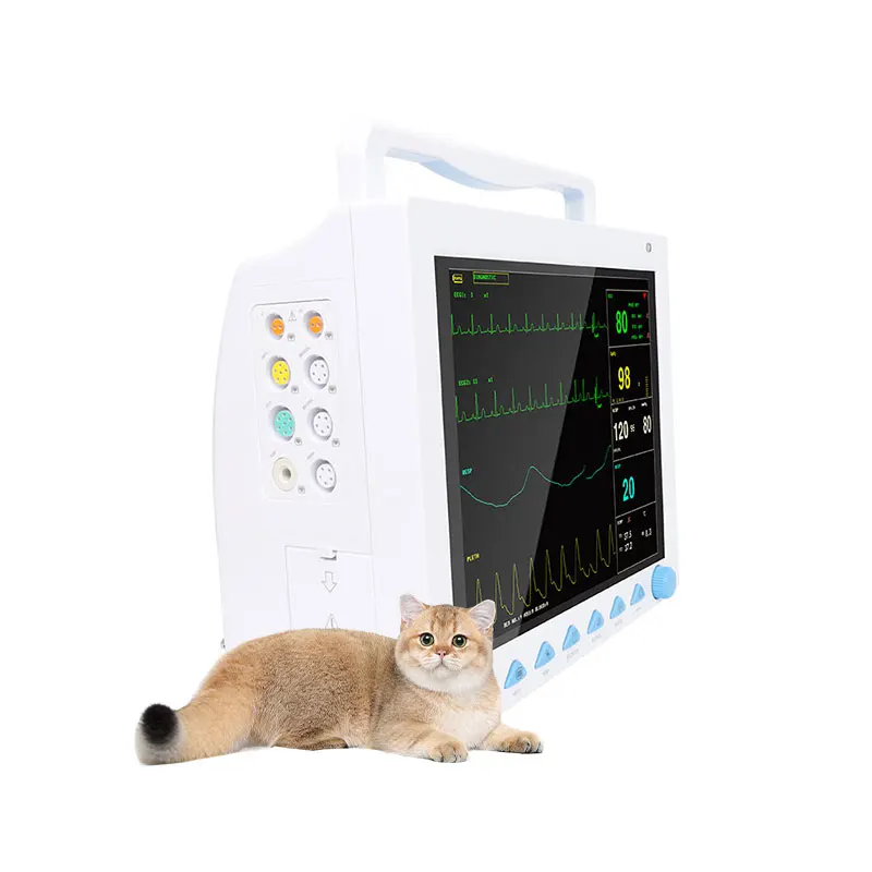 

CONTEC CMS8000VET veterinary vital sign mo nitor veterinary mo nitor device mo nitor multiparametro veterinario1